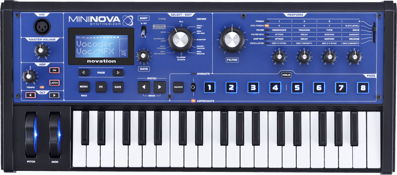 Novation MiniNova Synthesizer